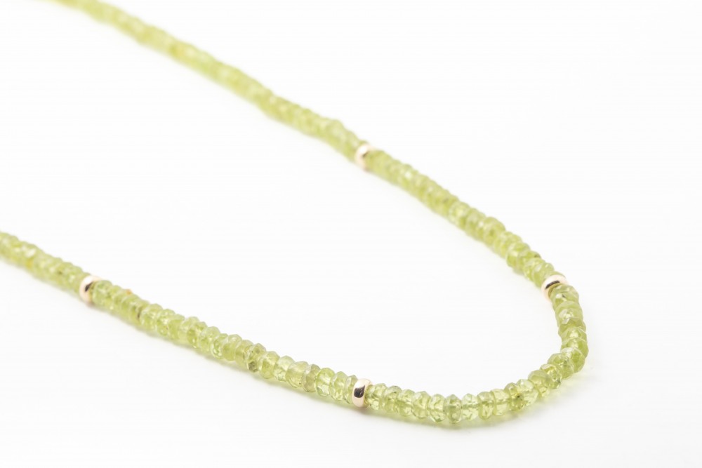 Collar The Raw Gem Collection - Peridotos