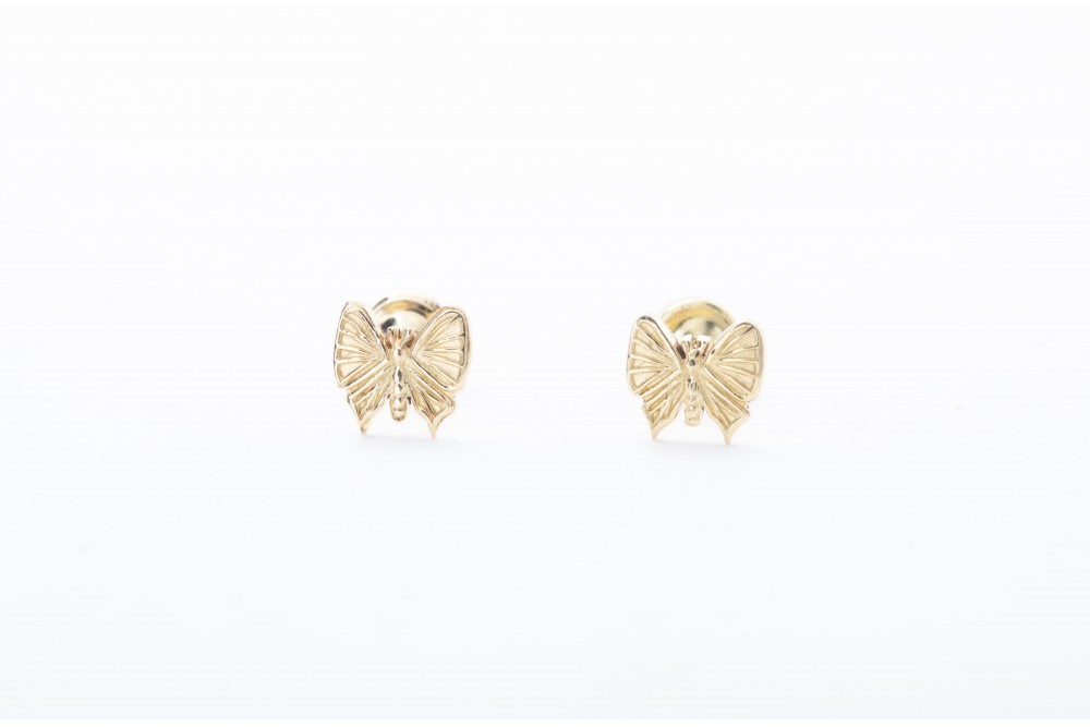 Aretes mariposa