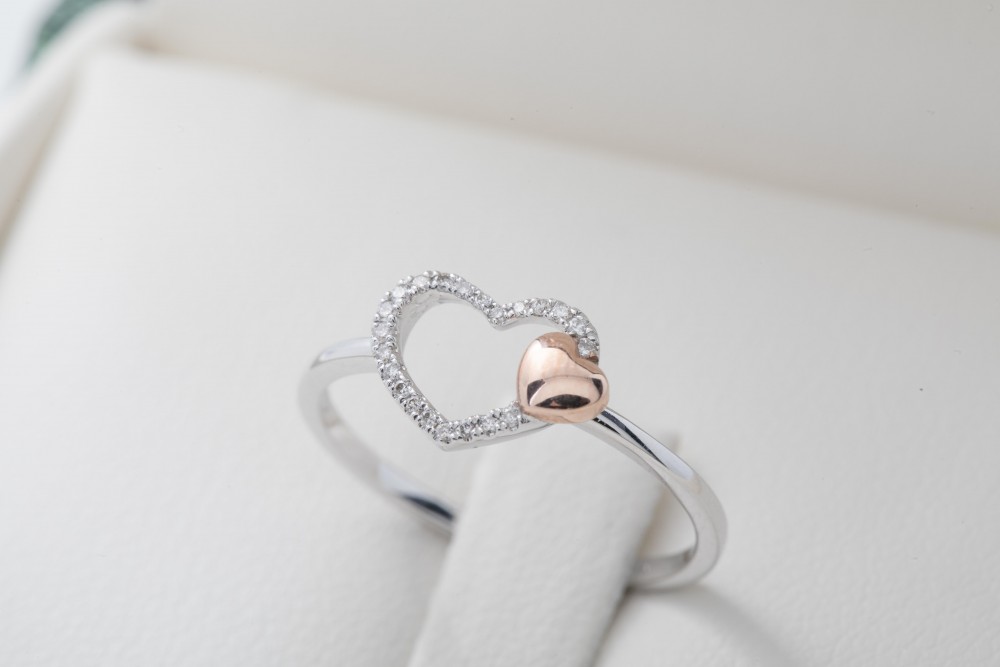 Anillo corazón