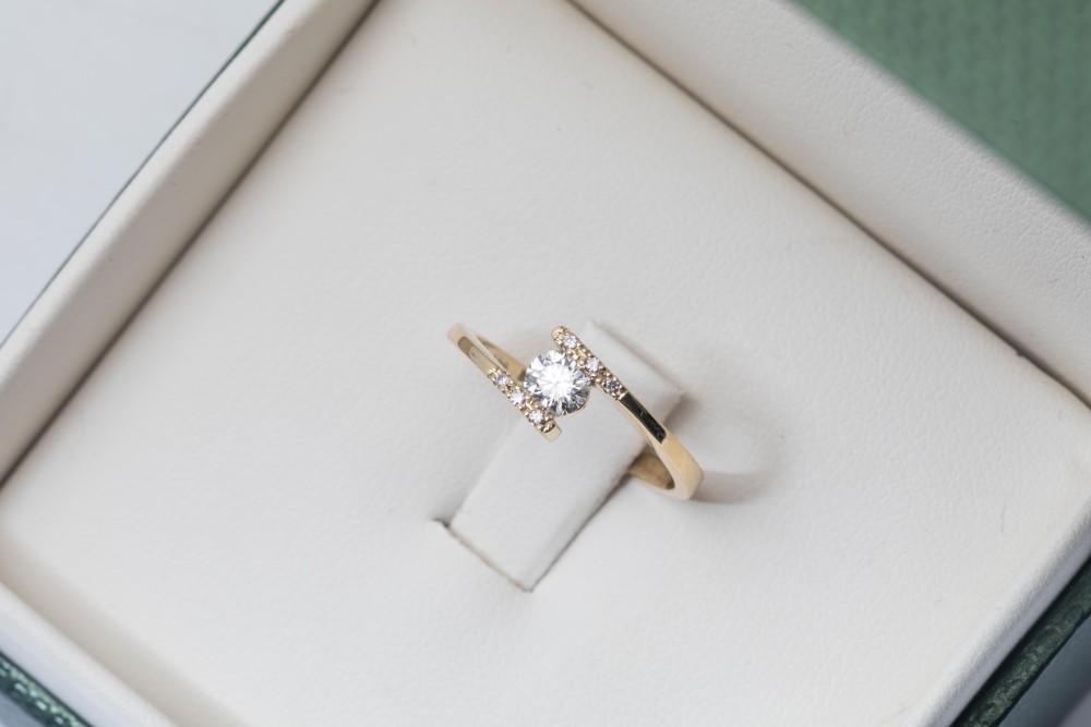 Anillo de compromiso 0.29Ct.