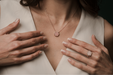 Collar Qantu ópalo andino