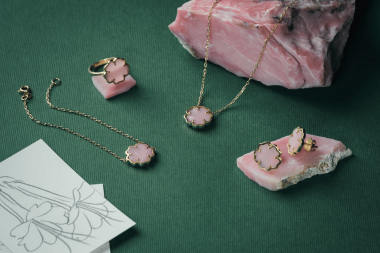 Collar Qantu ópalo andino