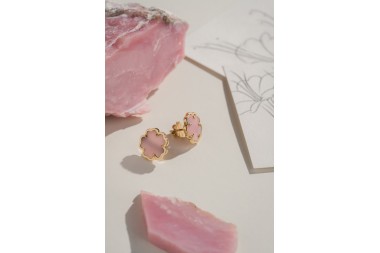 Aretes Qantu ópalo andino