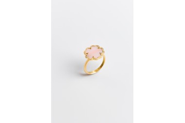 Anillo Qantu ópalo andino
