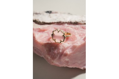 Anillo Qantu ópalo andino