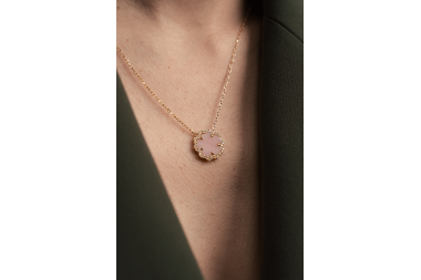 Collar Qantu con diamantes