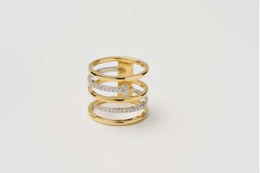 SORTIJA CON BRILLANTES