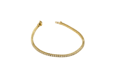 Pulsera tennis de diamantes