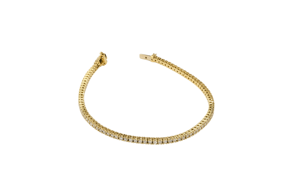 Pulsera tennis de diamantes