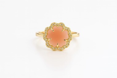 Anillo Qantu con brillantes