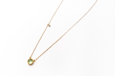 Collar con semipreciosa