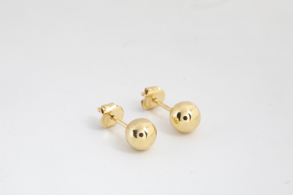 Aretes bola medianos