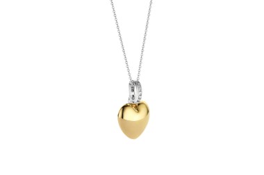 Ti Sento - Heart necklace with pendant