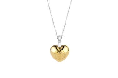 Ti Sento - Heart necklace with pendant