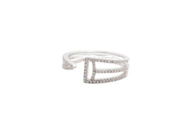 Anillo con brillanes