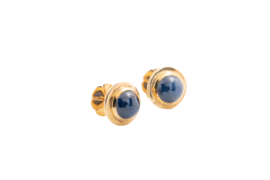 Aretes de zafiros