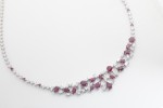 Collar rubís y diamantes
