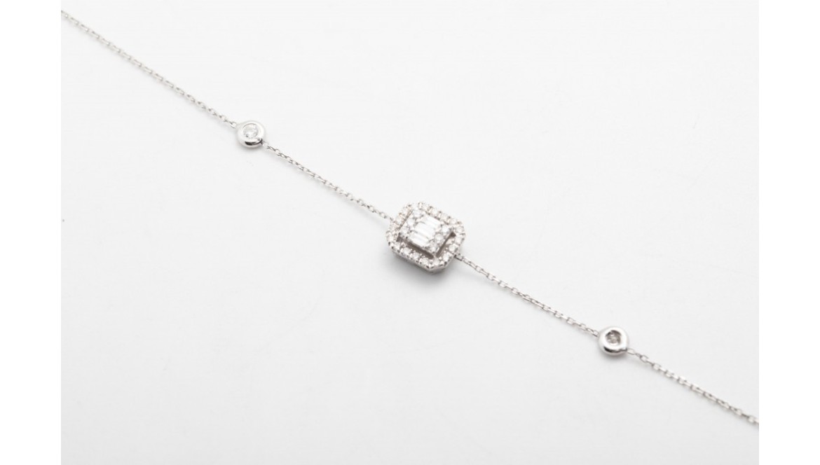 ¿Cómo reconocer una pulsera de diamantes genuina?