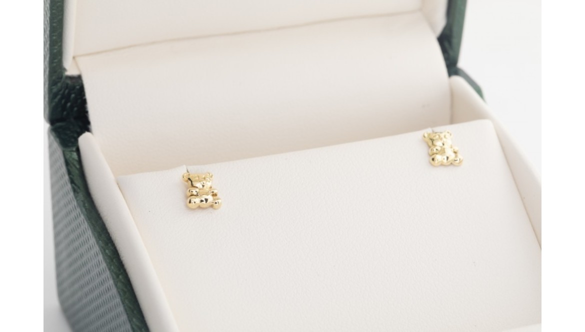 5 tipos ideales de aretes para recién nacidos de oro
