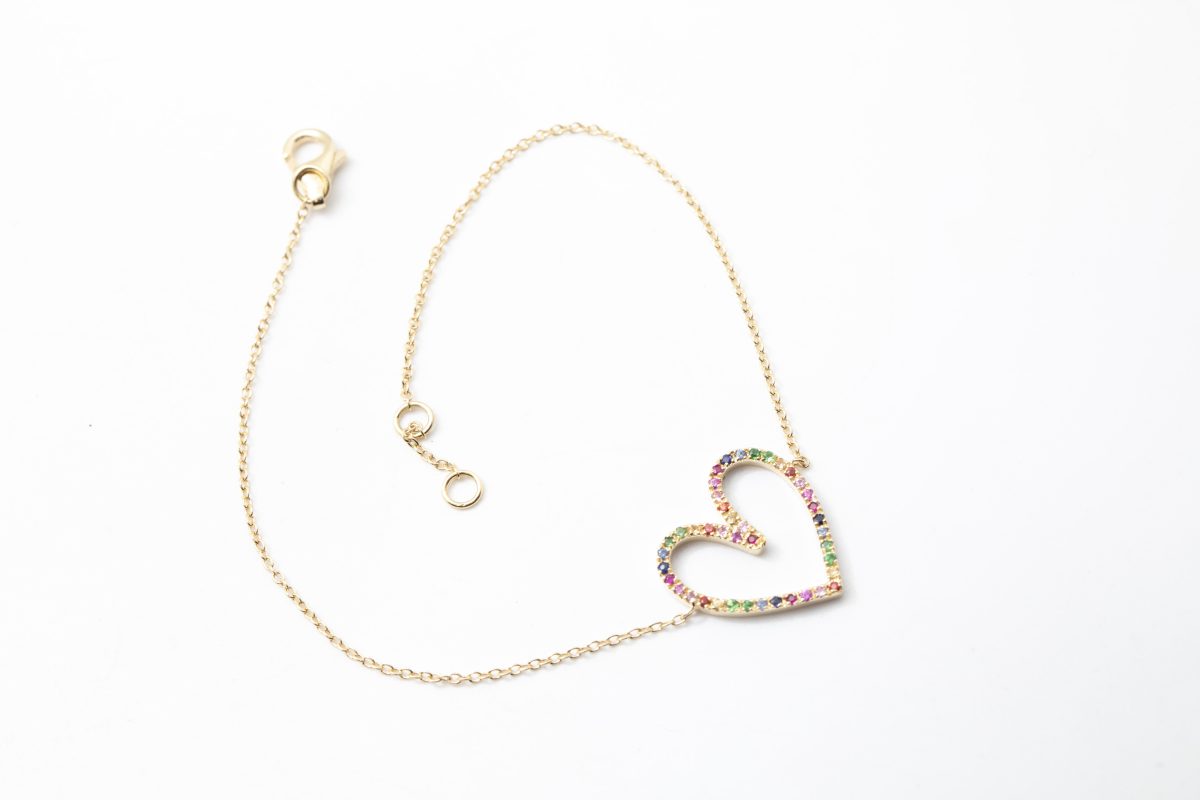 Pulsera LOVE arcoiris
