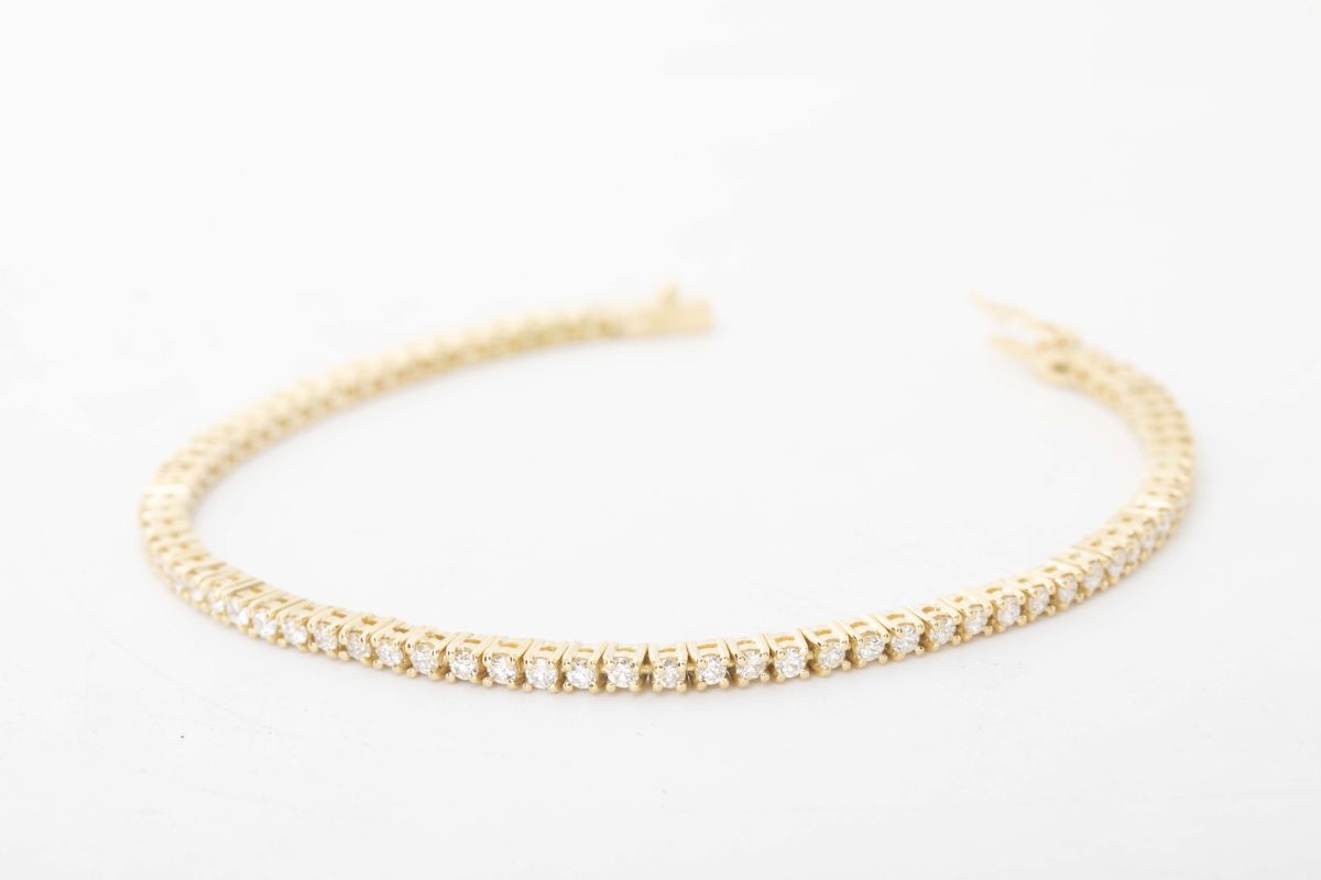 Pulsera tennis diamantes