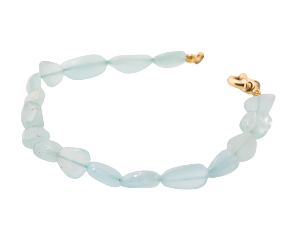 Pulsera aguamarinas