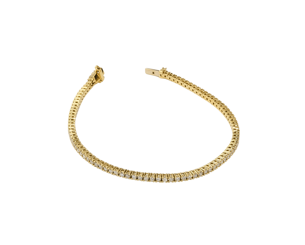 Pulsera tennis de diamantes
