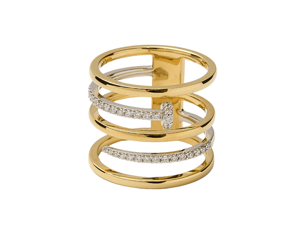SORTIJA CON BRILLANTES