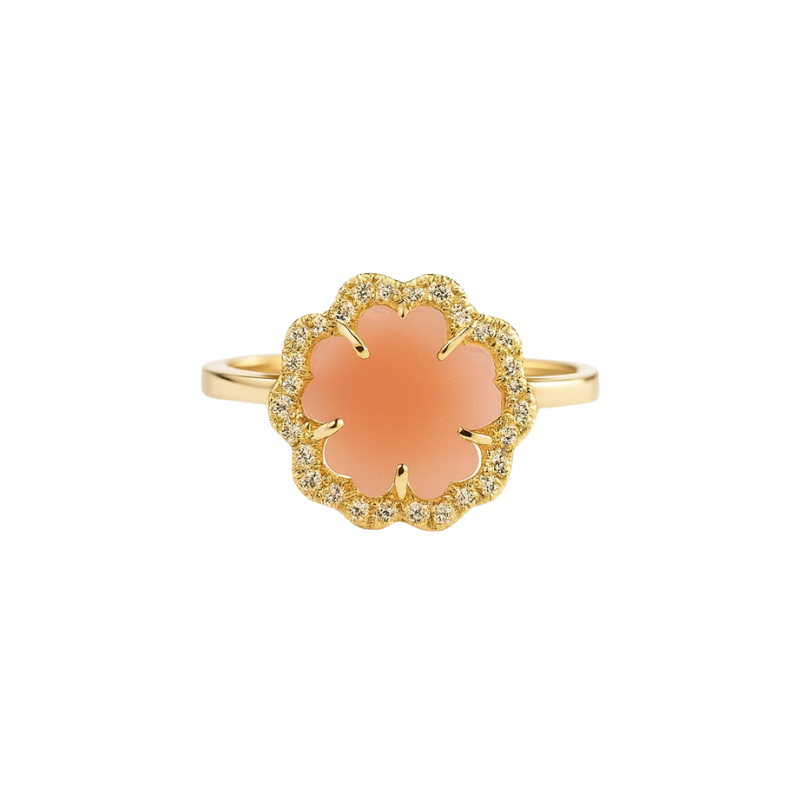 Anillo Qantu con brillantes