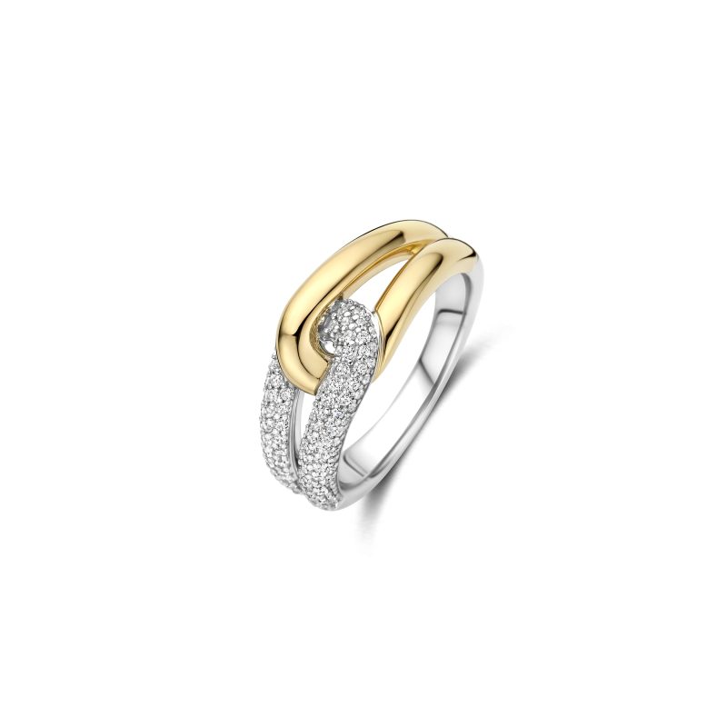 Ti Sento - Zirconia Connected Ring