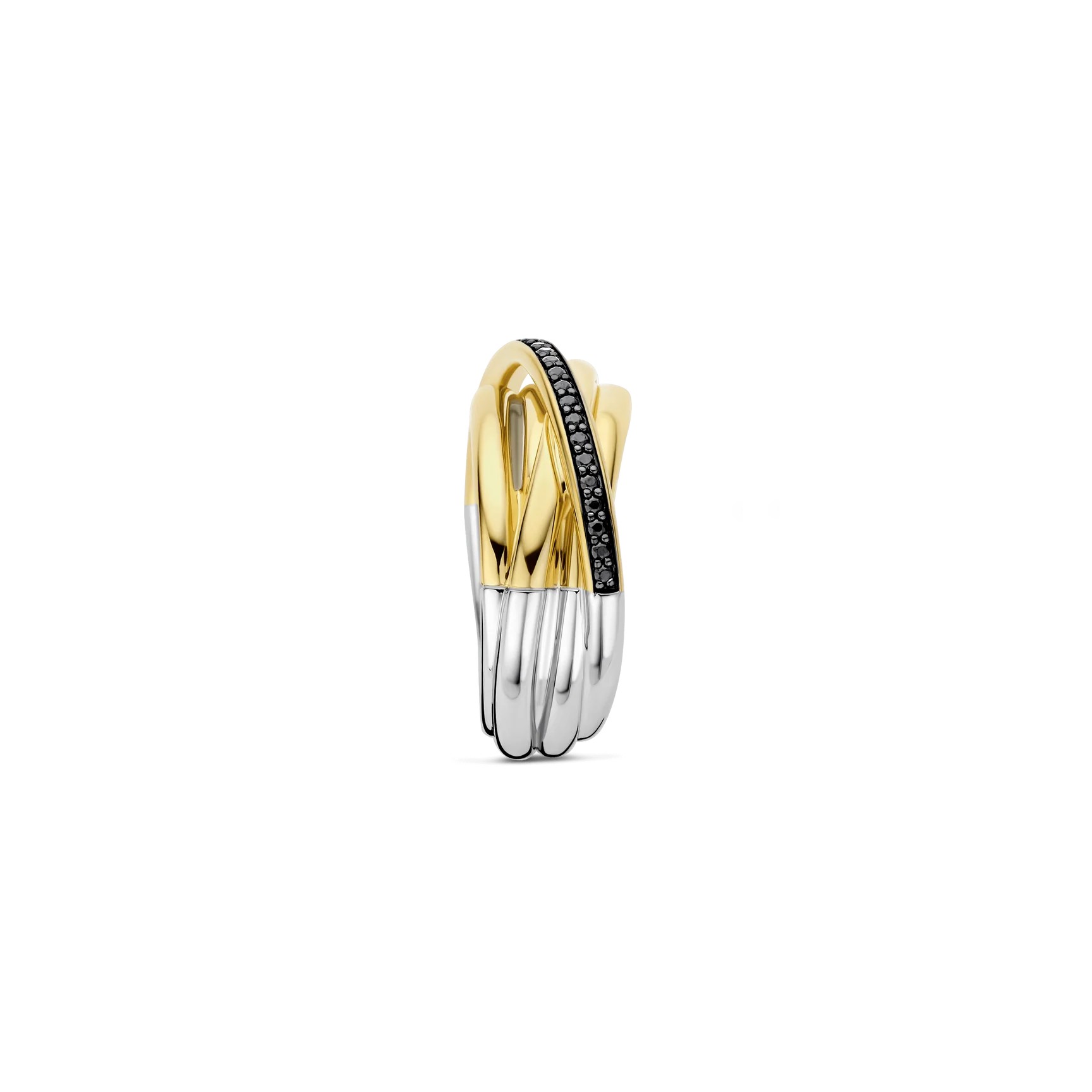 Ti Sento - Zirconia Crossover Ring - M model