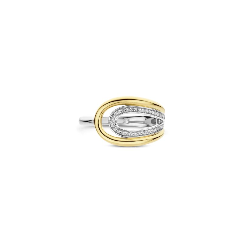 Ti Sento - Organic Zirconia Ring