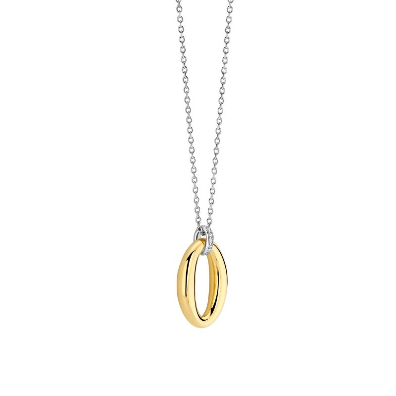 Ti Sento - Classic Soft Oval Necklace
