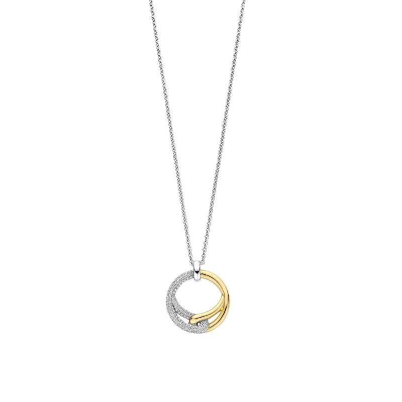 Ti Sento - Connected Zirconia Necklace