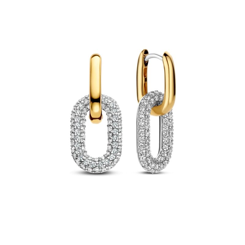 Ti Sento - Signature Open Zirconia Hoops