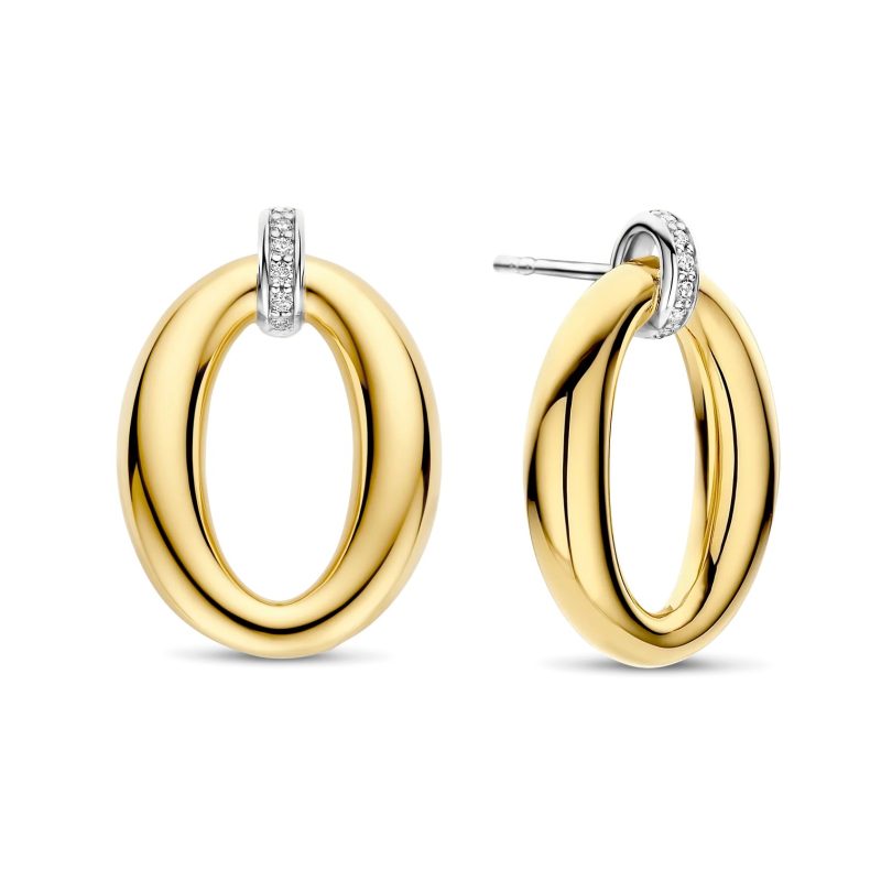 Ti Sento - Classic Soft Oval Earrings