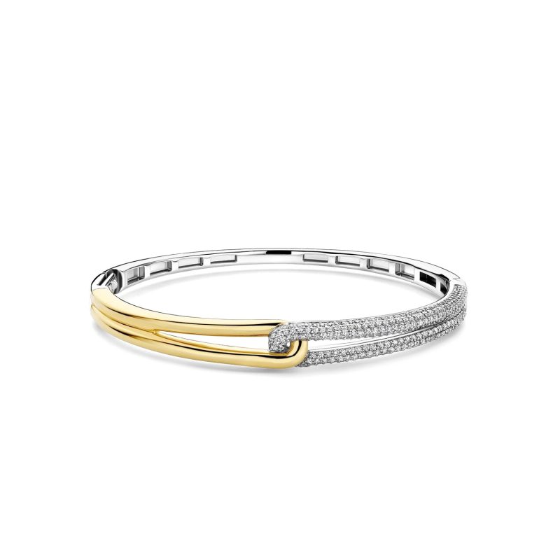 Ti Sento - Zirconia Connected Bangle