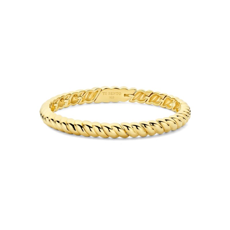 Ti Sento - Vintage Ribbed Bangle