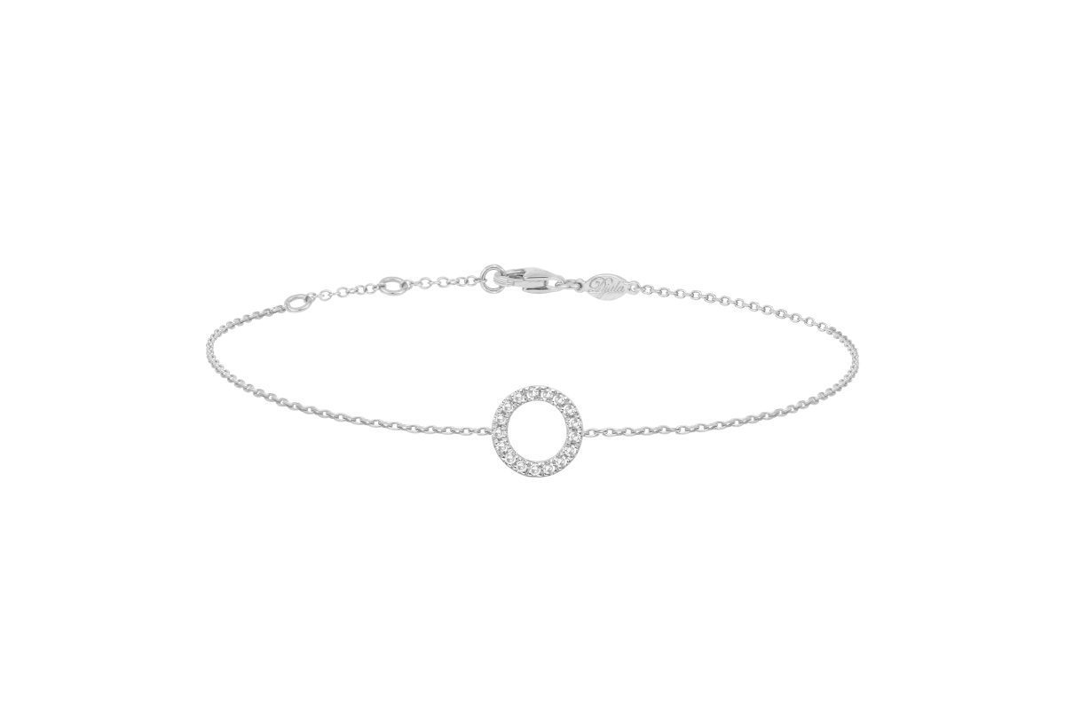 Pulsera Djula círculo con brillantes