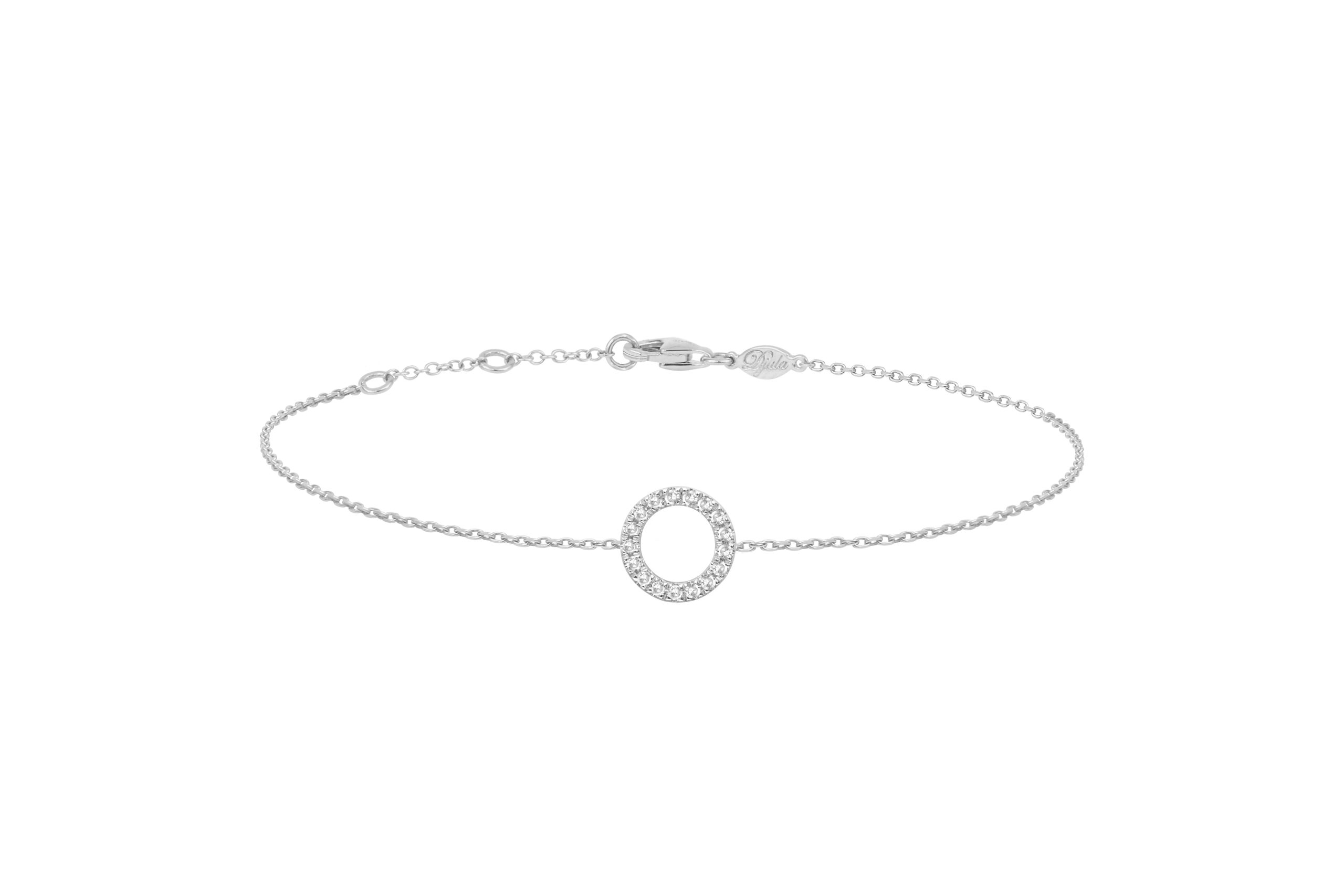 Pulsera Djula círculo con brillantes