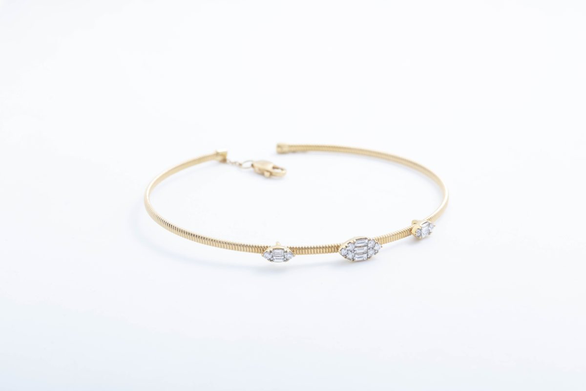 Pulsera con diamantes