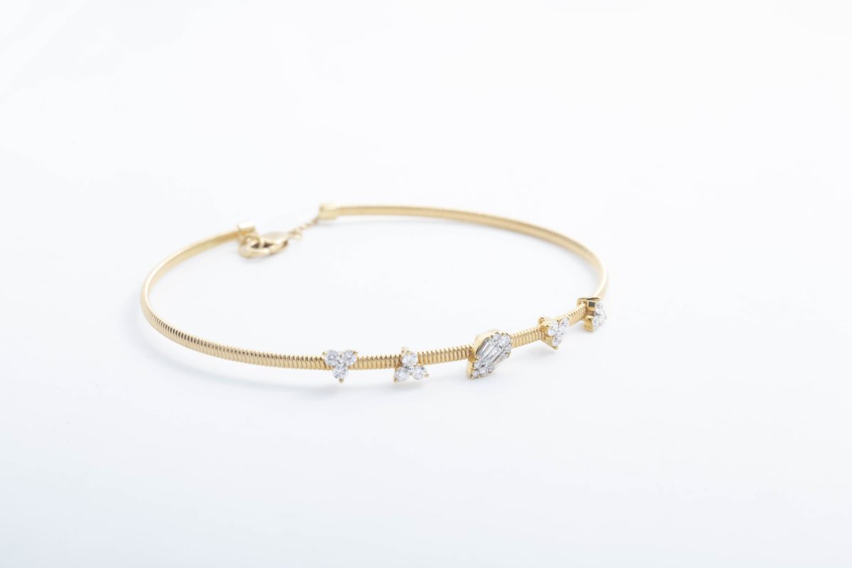 Pulsera con diamantes