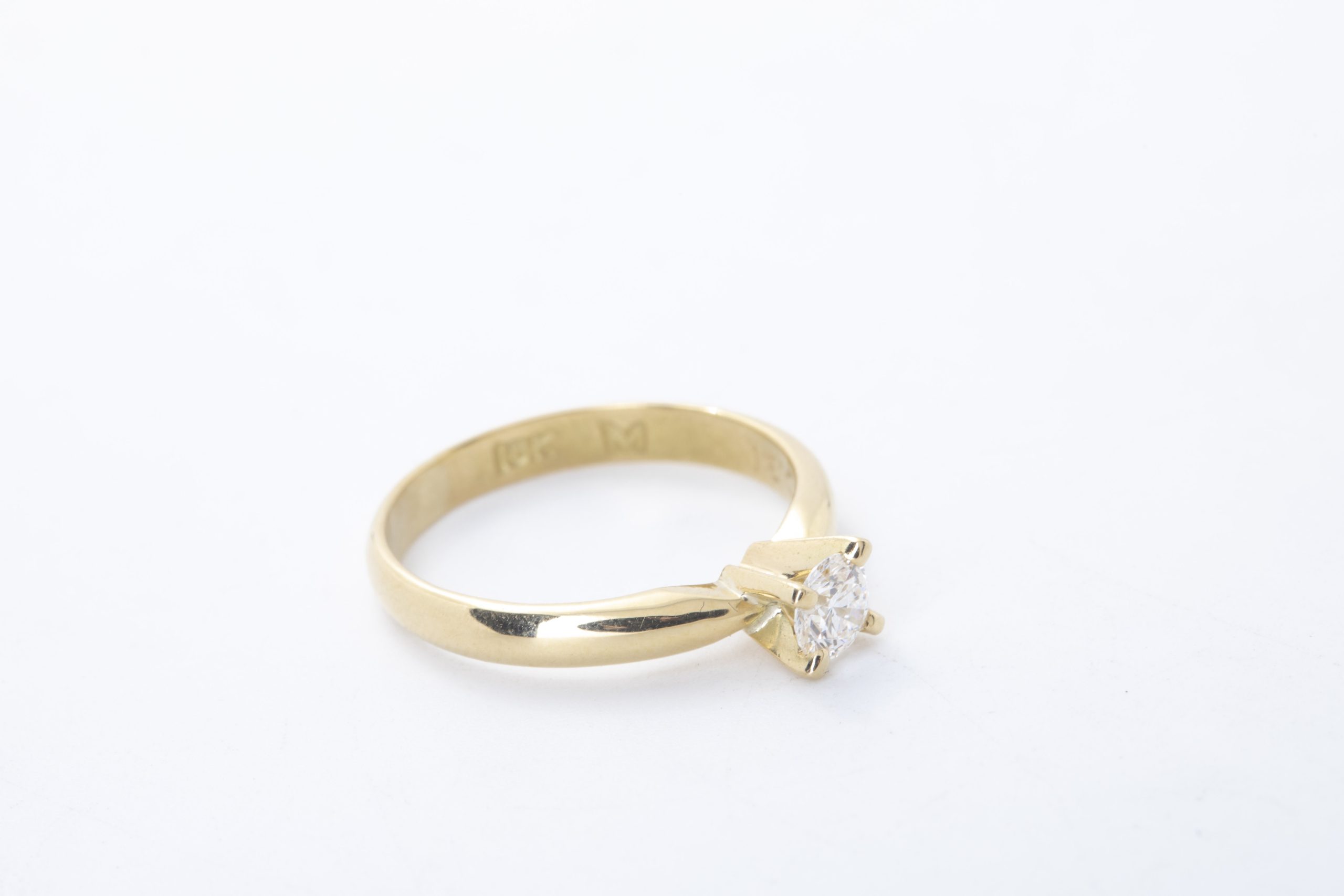 Anillo de compromiso Janice con diamante 0.31Ct