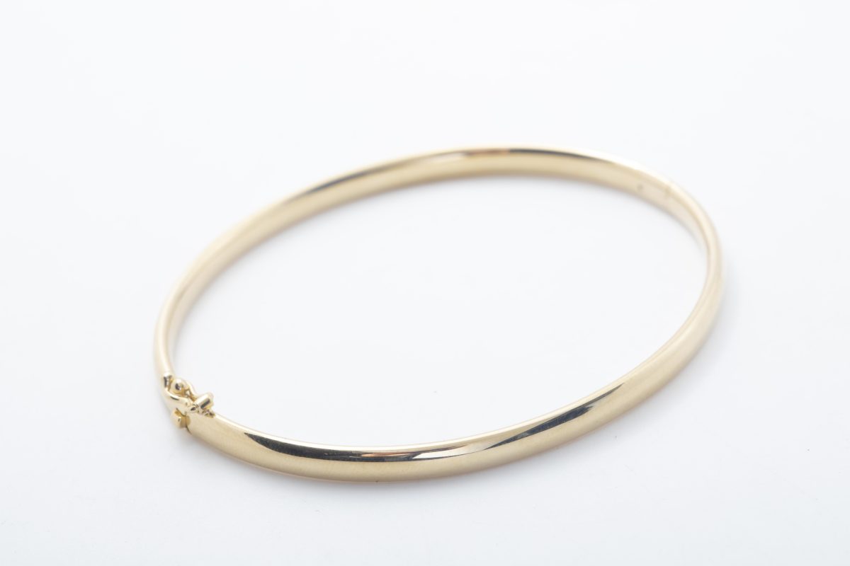 Pulsera aro en oro amarillo