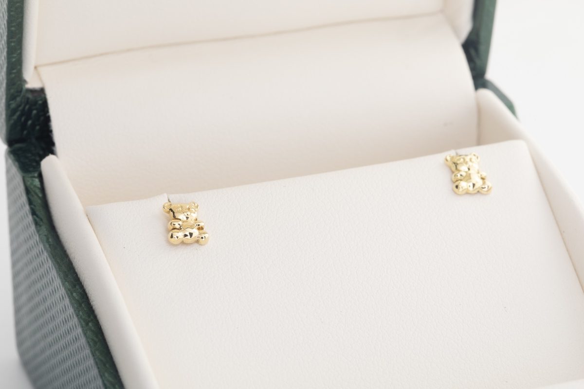 Aretes oso de bebé