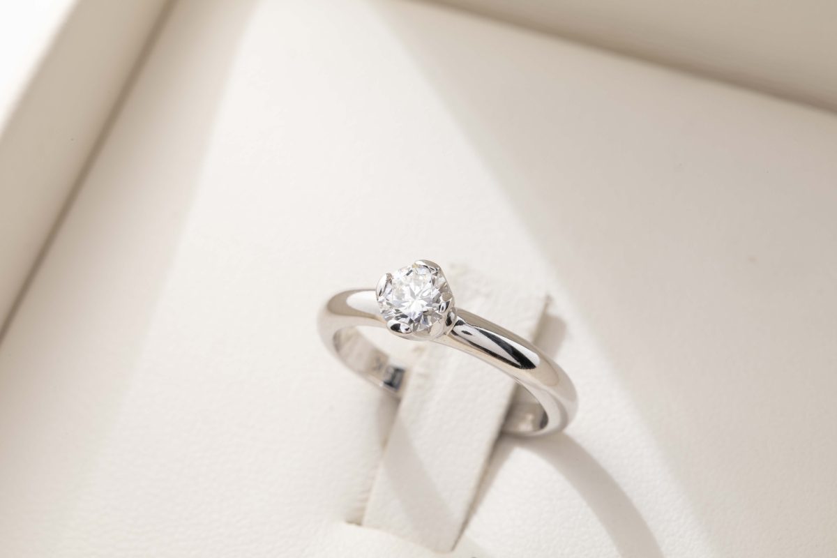Anillo de compromiso 0.40Ct.