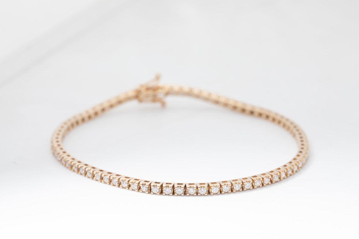 PULSERA ORO CON DIAMANTES