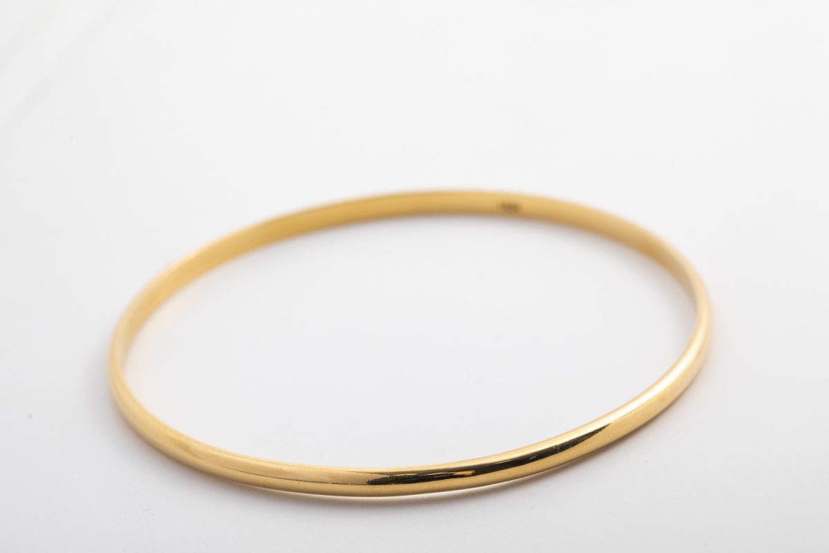 Pulsera oro amarillo para niña