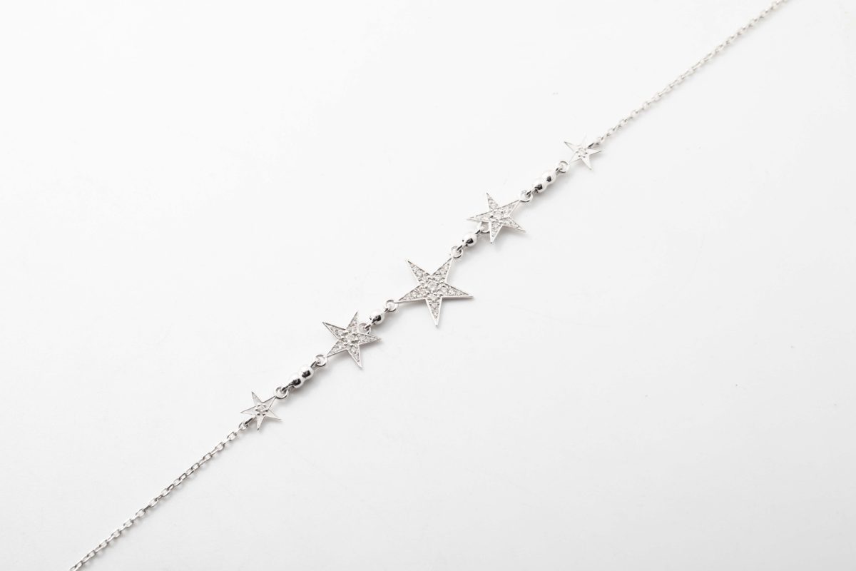 Pulsera estrellas con brillantes