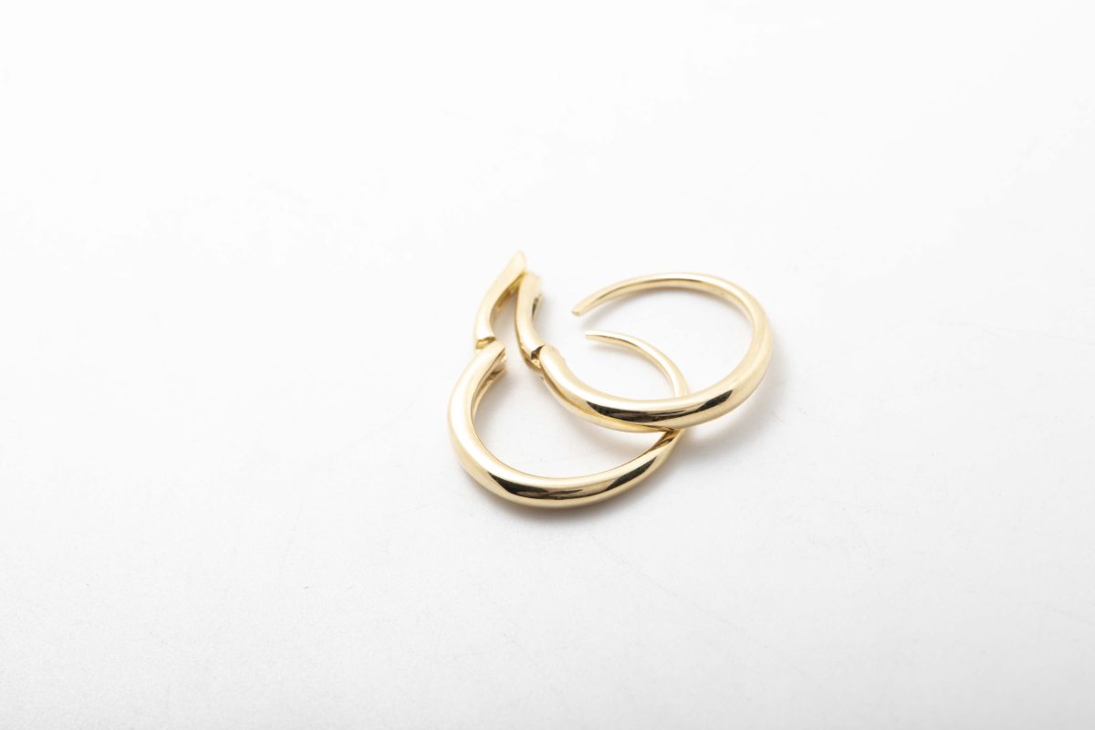 Argollas en oro amarillo